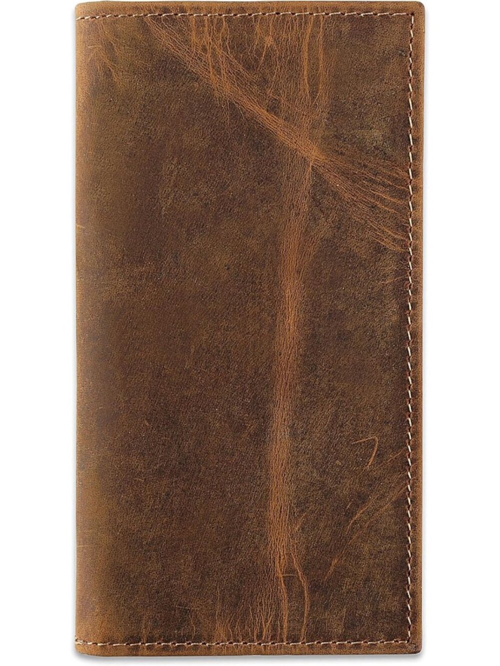 Vintage Genuine Leather Bifold Wallet for Men | RFID Protection, Checkbook
